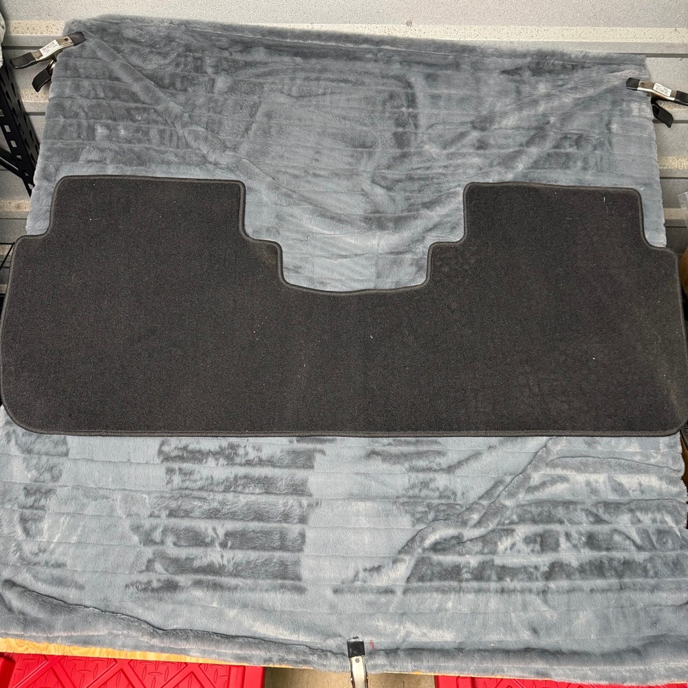 Honda CR-V Black Carpet Rear Floor Mat 2nd Row Single Piece OEM SUV Accessory